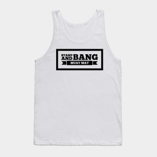 Stand and Bang Muay Mat Design Tank Top